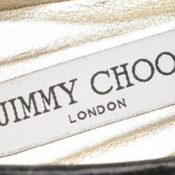 Jimmy Choo Venetian-Style Loafers in Printed Suede with Rubber Soles - Picture 7 of 7